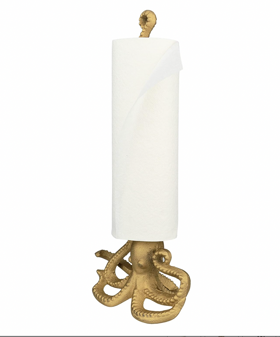 Thumbnail: Metal Paper Towel/Toilet Paper Holder