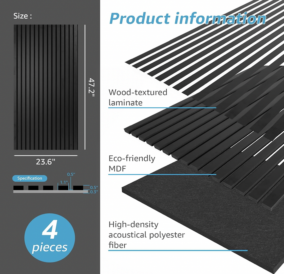 Thumbnail: Wood Slat Acoustic Panels
