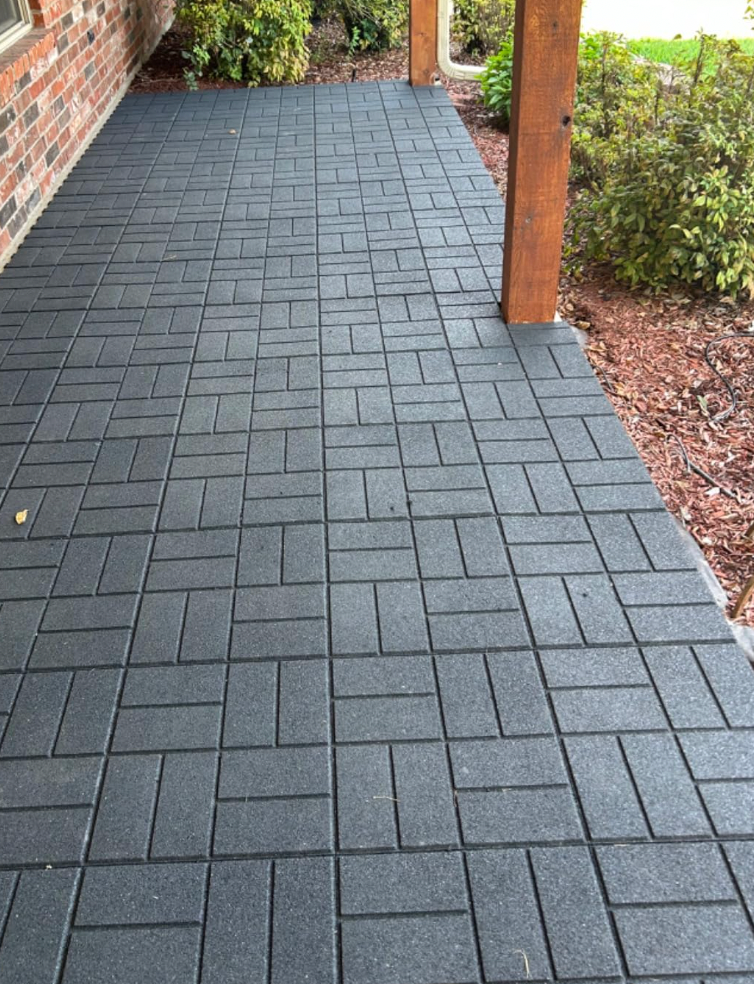 Thumbnail: Playsafer Brick Rubber Interlocking Tiles