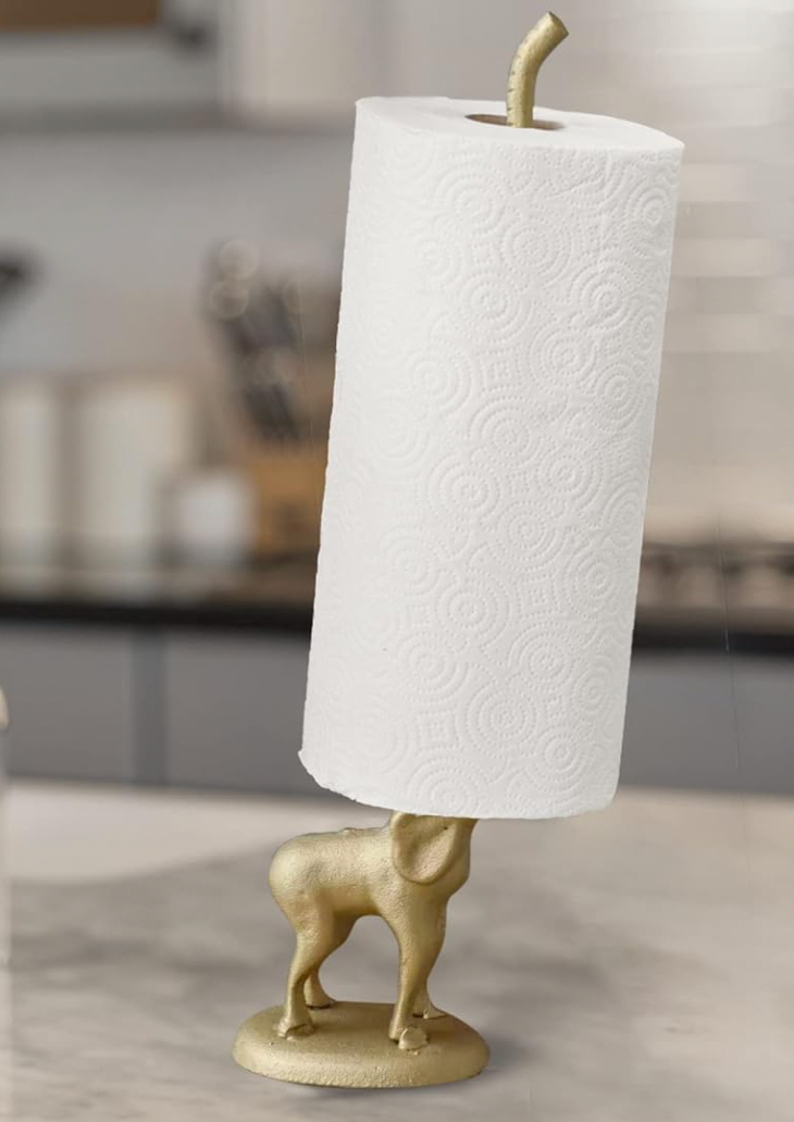 Thumbnail: Metal Paper Towel/Toilet Paper Holder