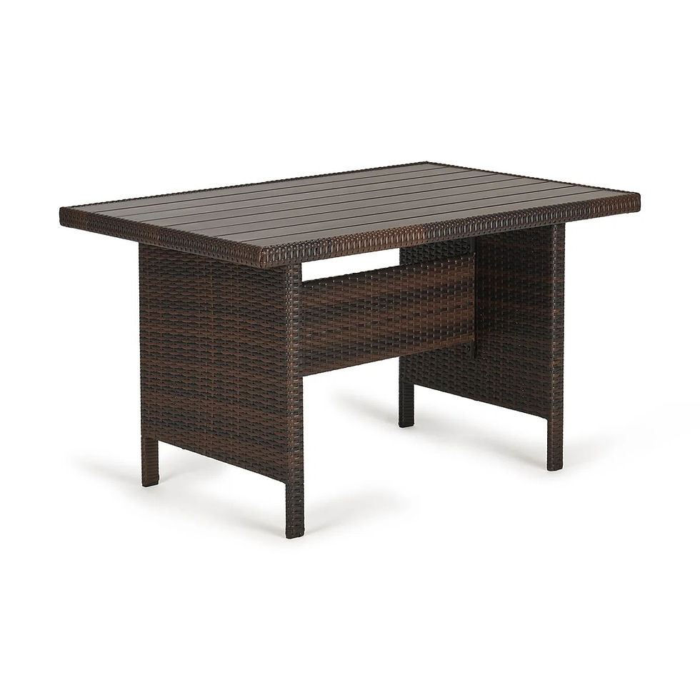 Thumbnail: Parkhurst 6-Piece Rattan Lounge Dining Set with Cushions