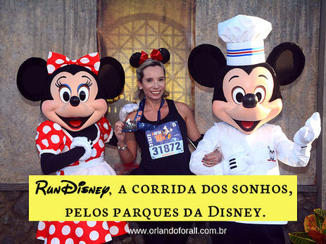 Gosta de corrida? Você pode correr na Disney!