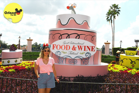 Pavilhões no Epcot.