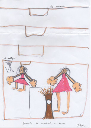 spectacle dansez du bon temps - école Curégan Blanquefort