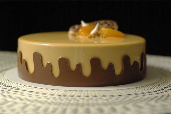 Le Petit Canard – Craquant Speculoos, Biscuit noisette, coulis de mandarine, ganache monté