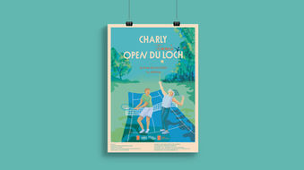 Affiche Tennis club du Loch