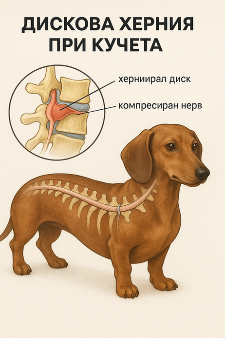Дискова херния при домашни любимци: какво трябва да знае всеки стопанин