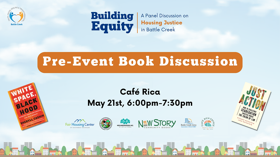 Building Equity Book Discussion at Café Rica