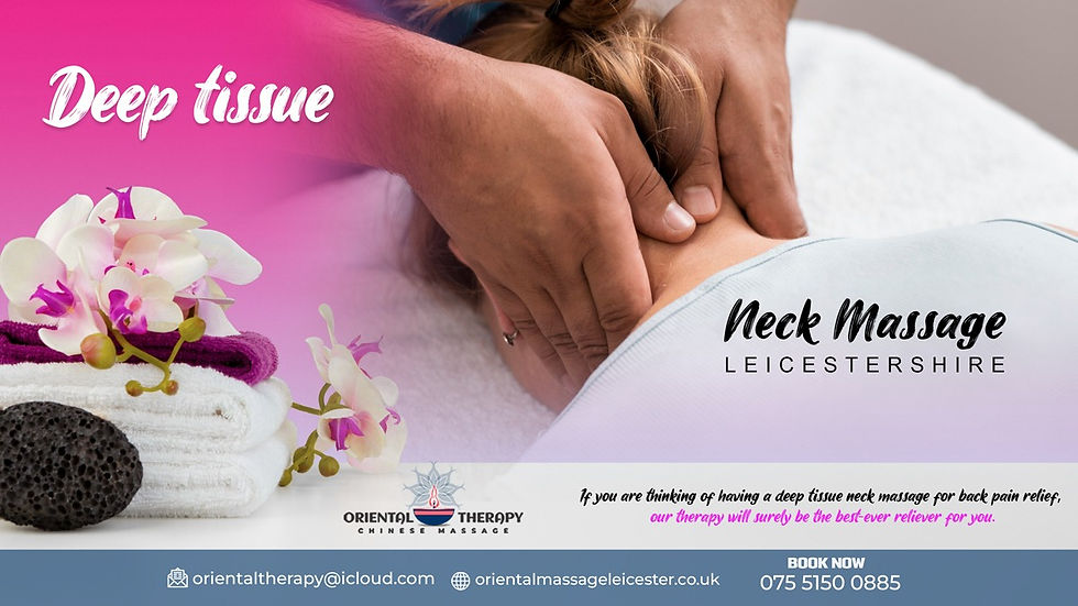 Deep Tissue Neck Massage: Why You Should Give It a Try Now?