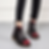 Thumbnail: Women's British Style Cowhide Thick-Heeled Martin Boots