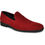 Thumbnail: "Chelsea" Red Suede Tuxedo Shoes