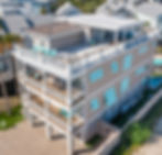 Aerial view of home
