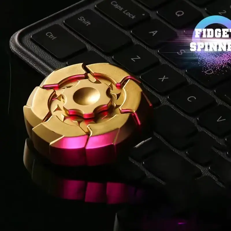 Thumbnail: EDC Fidget Spinner Adults EDC Beetle Finger Spinner Toy Gifts Anti Stress Toys