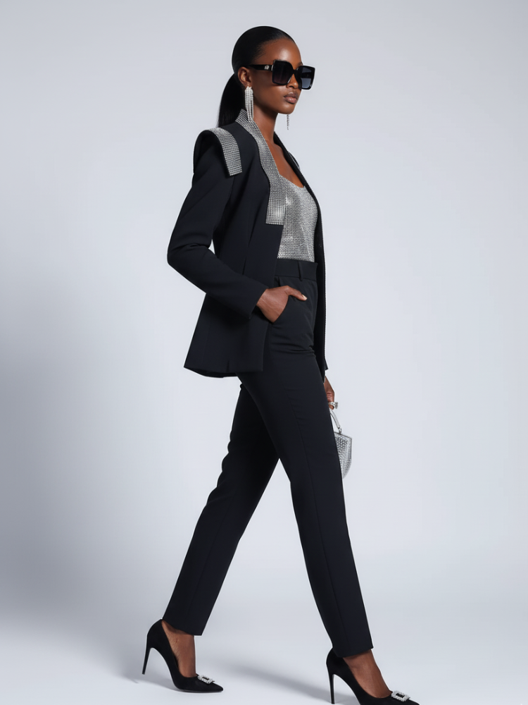 “Women’s BROADWAY COUTURE jacket by BYMANYC New York featuring a tailored modern fit and chic upscale design.”