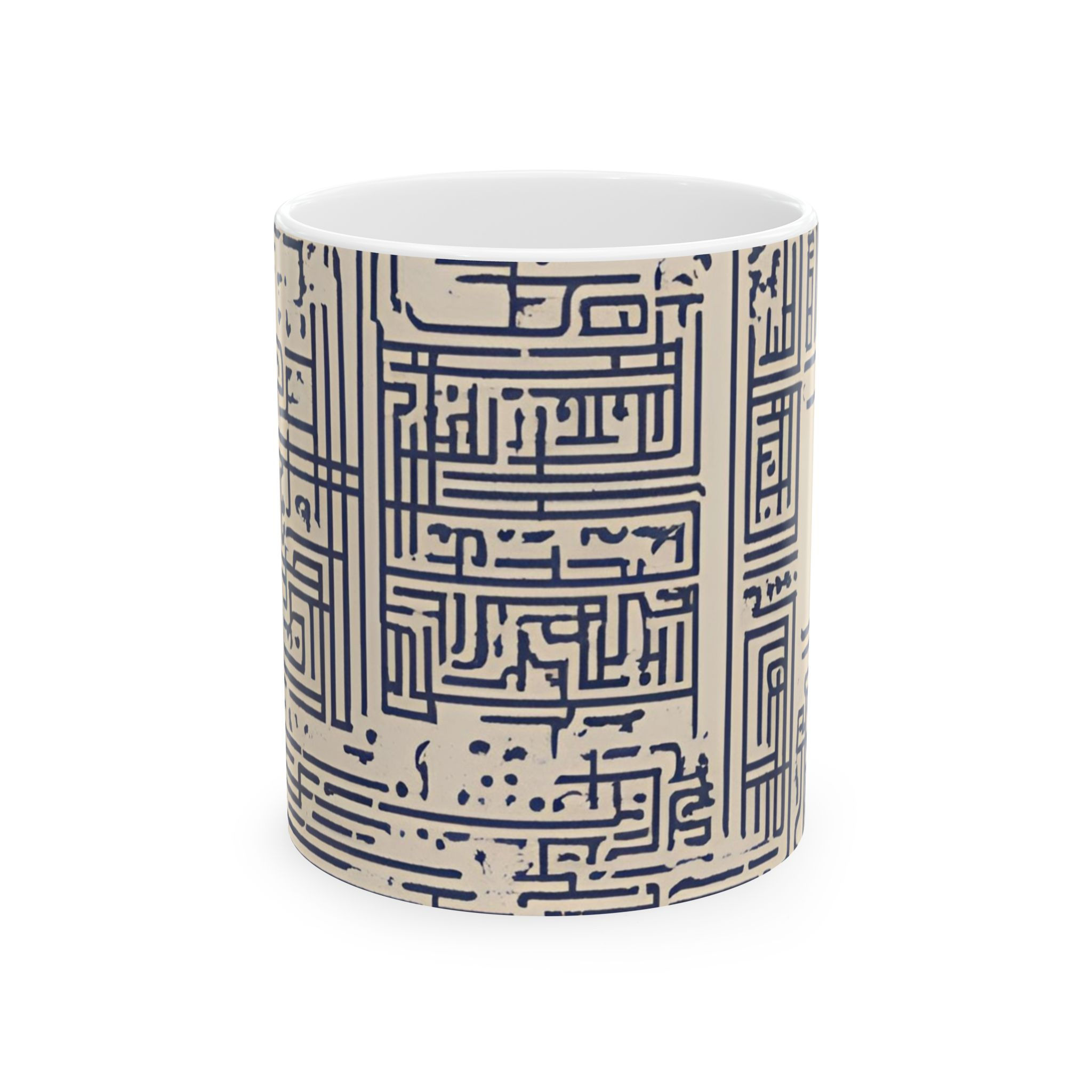 Network Ceramic Mug, (11oz, 15oz)