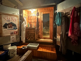 Sauna and cold plunge circuit at Fix Studio