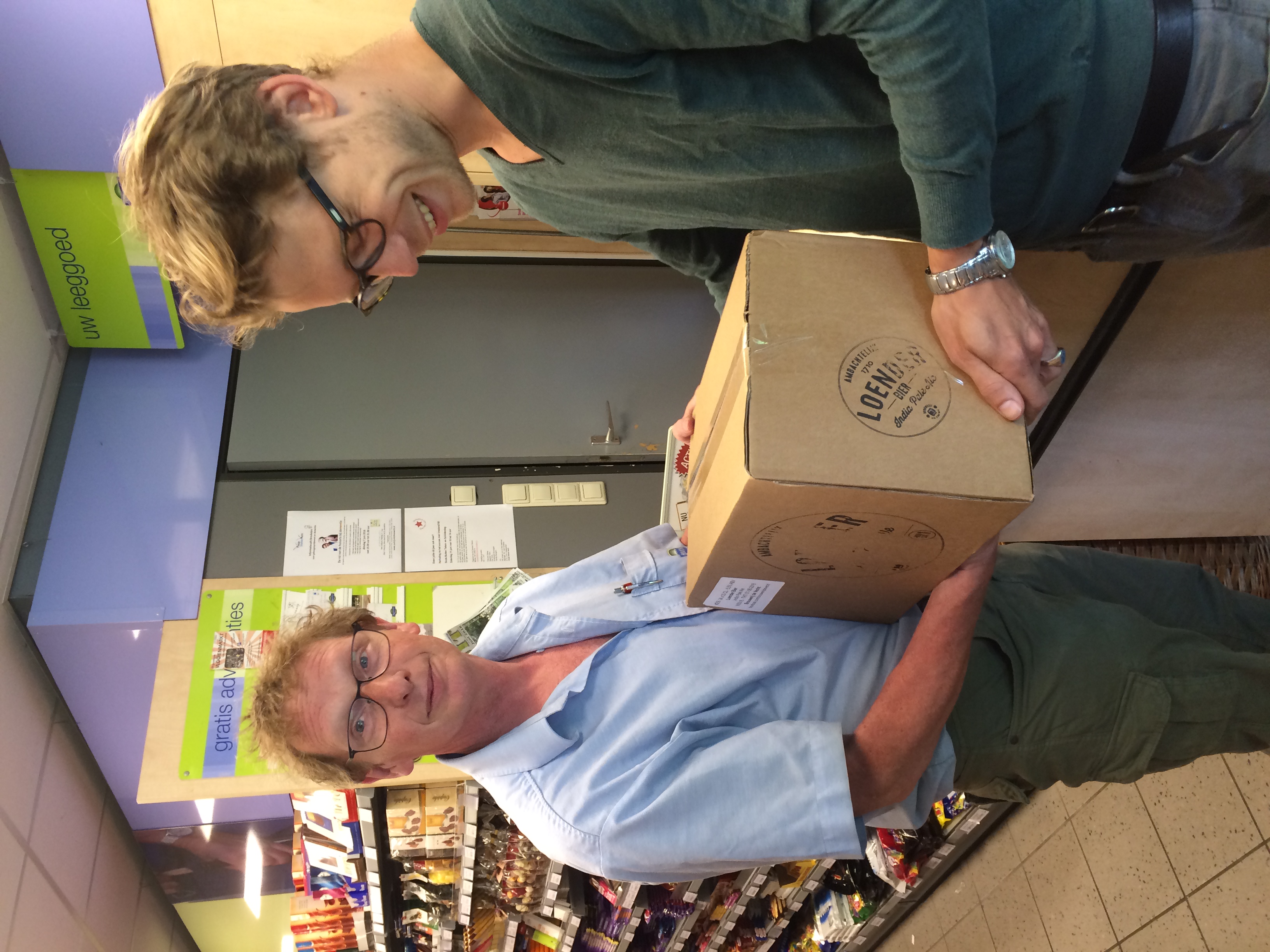 De eerste levering in Vreeland