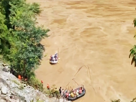 Landslide In Nepal Sweeps 2 Buses Into Trishuli River; 7 Indians Along With 60 Passengers Missing