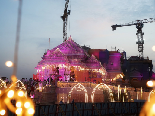 Ram Navami Celebrated In Different Parts Of Country With Enthusiasm; Large Number Of Devotees Pay Obeisance To Lord Ram At Ayodhya In Uttar Pradesh