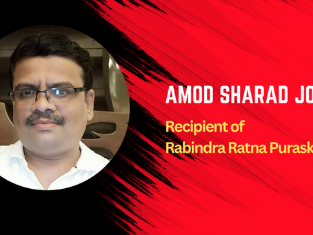 Amod Sharad Joshi Honored with Rabindra Ratna Puraskar 2025 for His Contributions to Storytelling