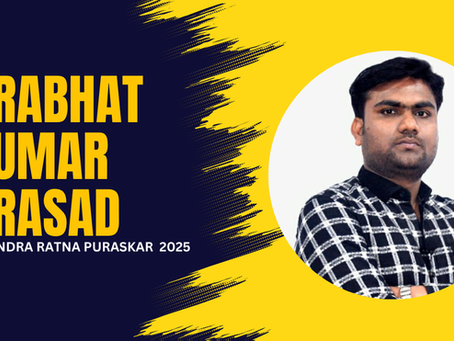 Prabhat Kumar Prasad, an esteemed educator hailing from Chhattisgarh, wins Rabindra Ratna Puraskar 2025