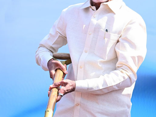 Andhra Pradesh CM Chandrababu Naidu to lay the foundation of large integrated steel plant