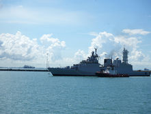 Indian Navy Delegation Led By Rear Admiral Rajesh Dhankar Visited Information Fusion Singapore
