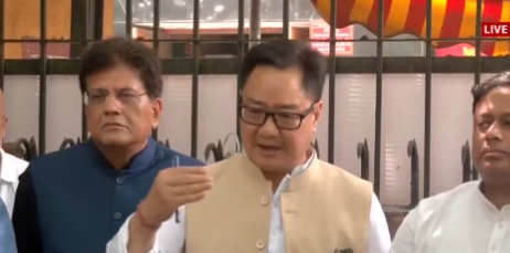 BJP delegation meets Election Commission over issue of West Bengal polls