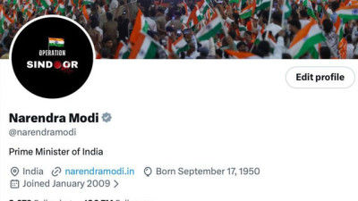 PM Modi changes display picture to mark one year of Operation Sindoor