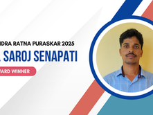 Dr. Saroj Senapatifrom West Bengal WinsRabindra Ratna Puraskar 2025.