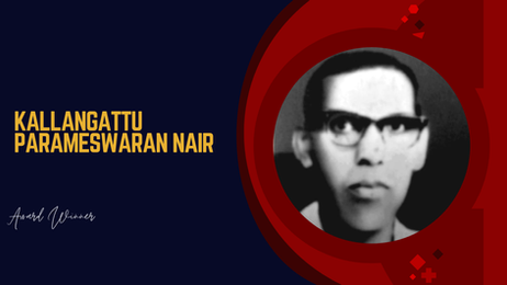 Celebrating Poetic Brilliance: Kallangattu Parameswaran Nair Wins Rabindra Ratna Puraskar 2026