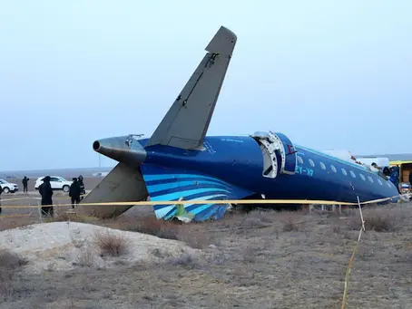 Azerbaijan Airlines Laud "Heroism" Of Pilots Who Died But Saved Half Of The Passengers