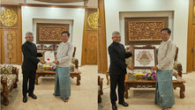 Indian Ambassador To Myanmar, Abhay Thakur Meets Deputy PM And Foreign Minister Of Myanmar