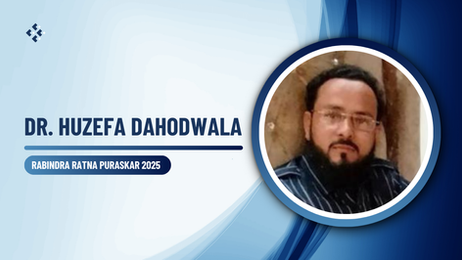 Dr. Huzefa Dahodwala Honored with Rabindra Ratna Puraskar 2025 for Transformative Contributions to Education