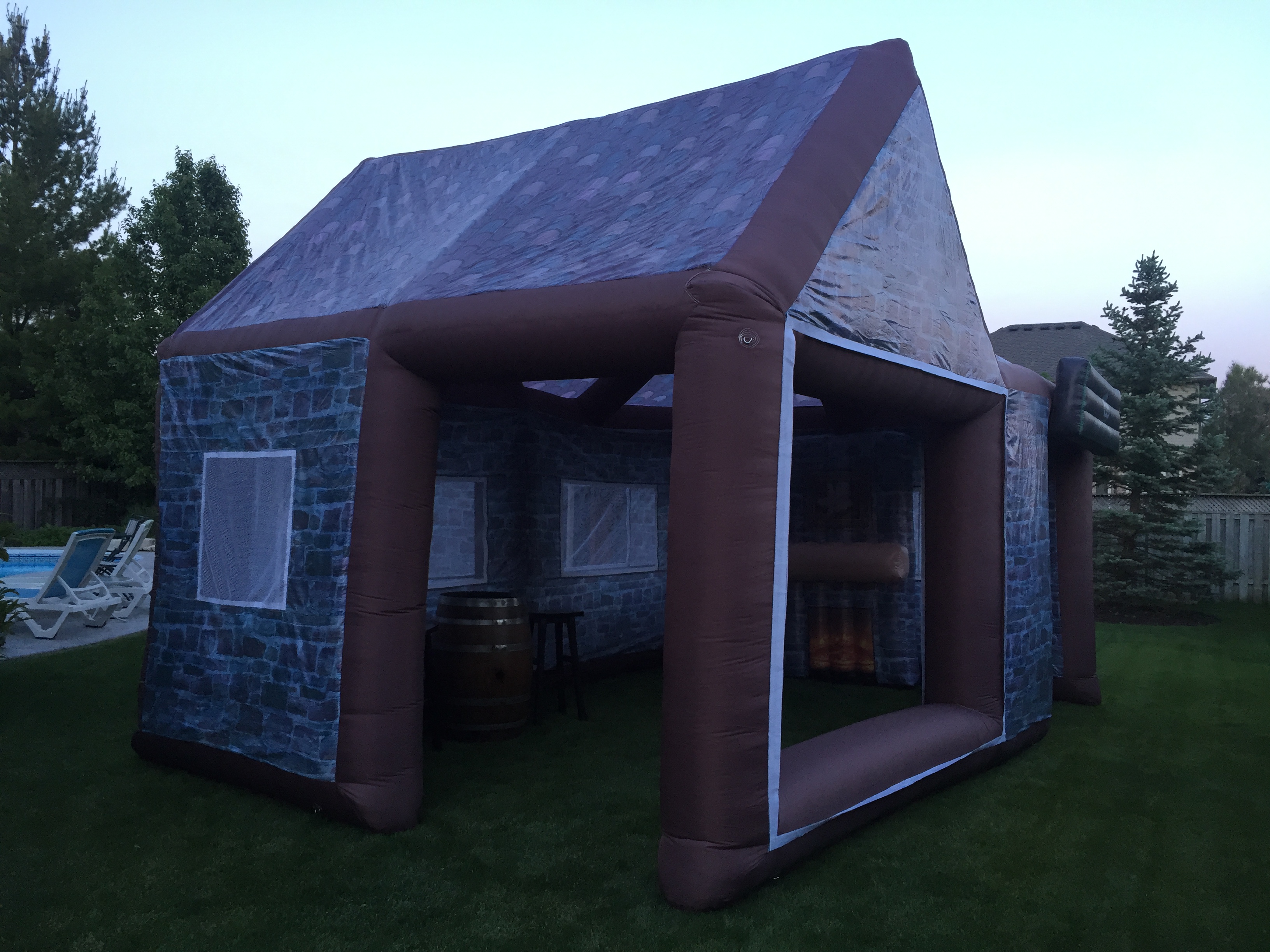 outdoor inflatable pub