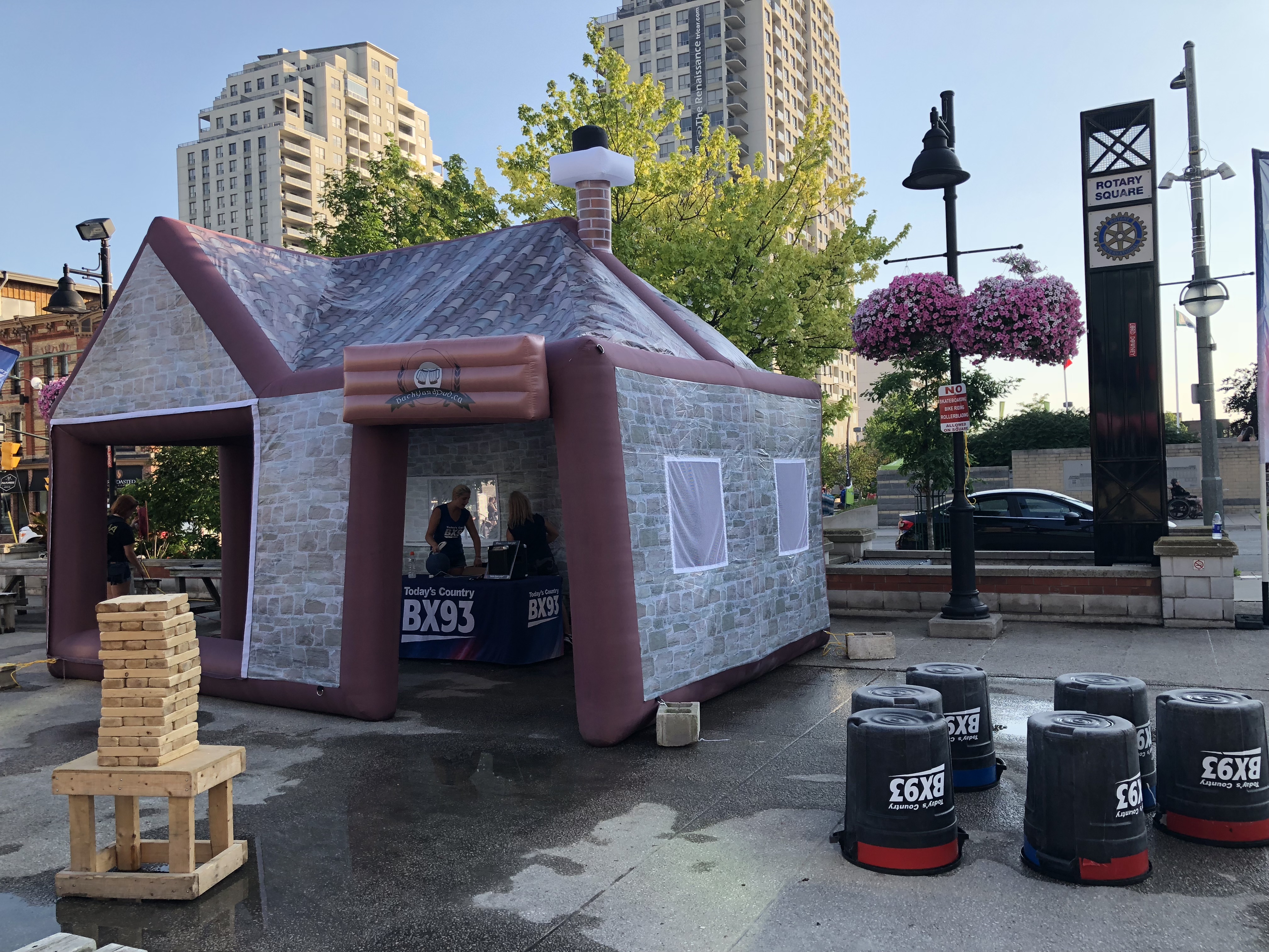 inflatable pub to rent