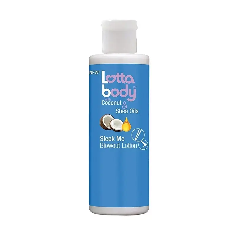 Lotta Body Coconut & Shea Oils Sleek Me Blowout Lotion, 8 oz.