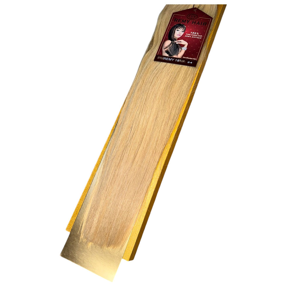 Thumbnail: Eve 100% Pure REMI Virgin Human Hair 18" Ash Blonde Human Hair Bundles