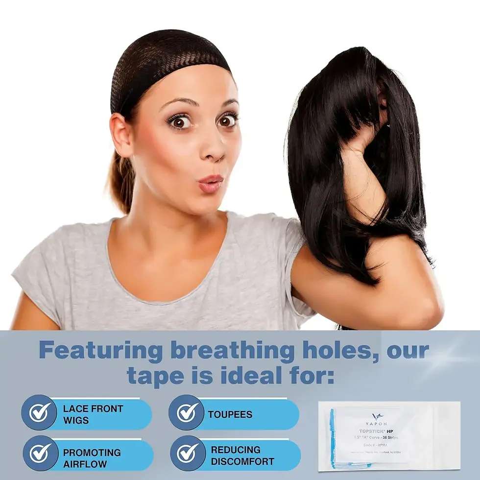 Thumbnail: Vapon Topstick HP HPMA A Curve Hairpiece Tape 1.5" 36 Strips