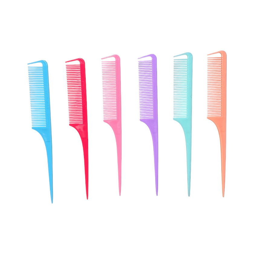 RED BY KISS Parting Rat Tail Comb ASST