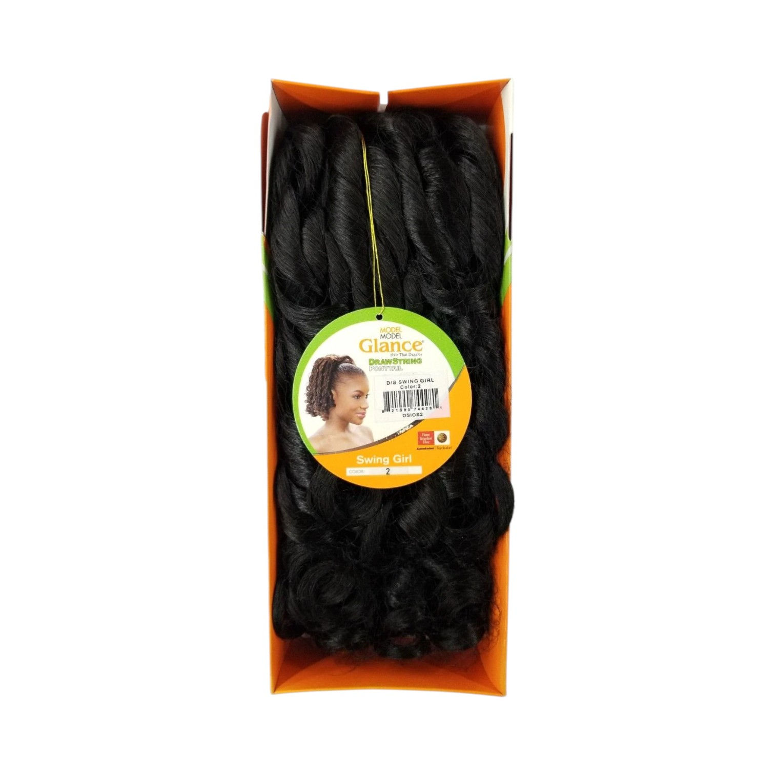 Model Model Glance Drawstring Ponytail Swing Girl, Color T350