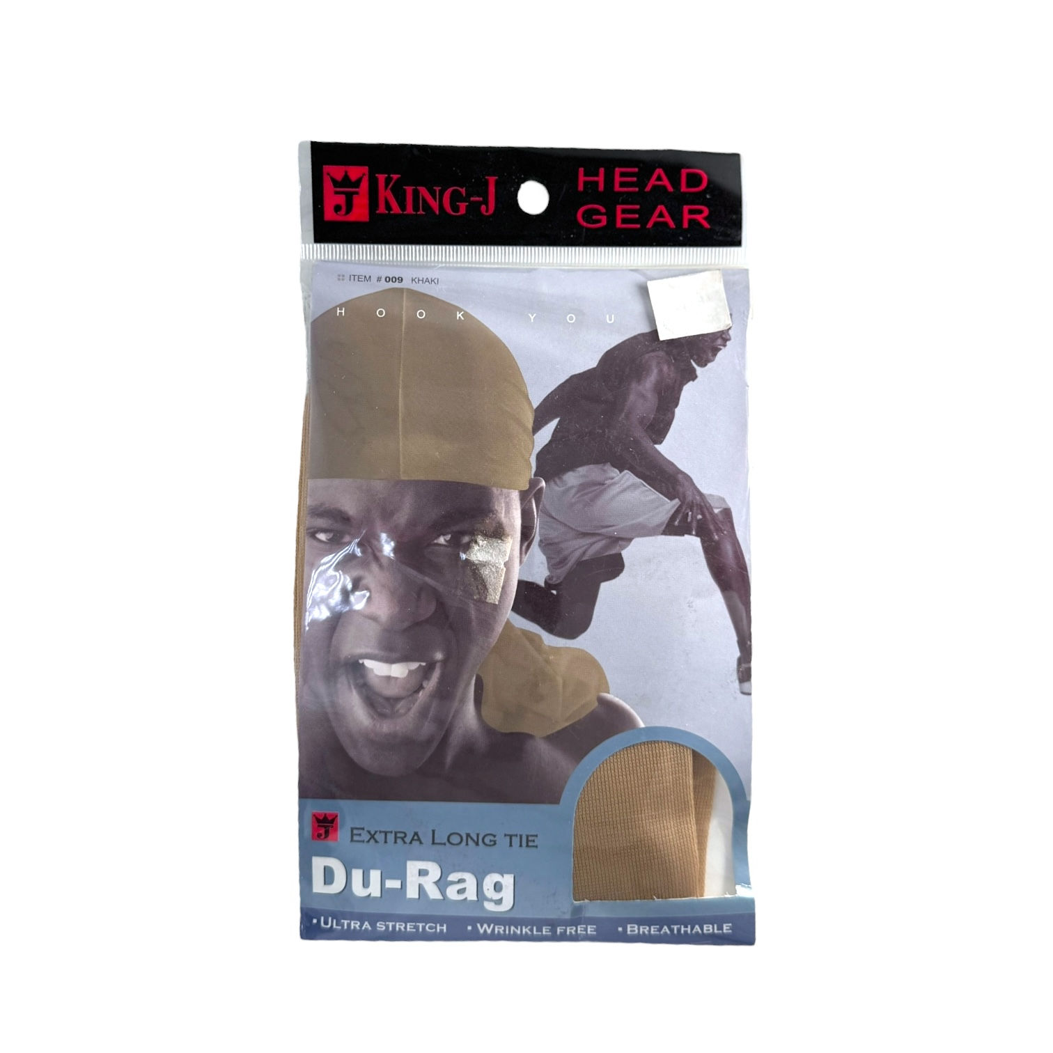 King J Extra Long Tie Du-Rag