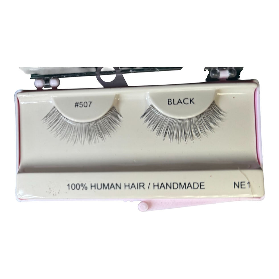 Thumbnail: NE1 100% Human Hair Blue/Pink Case Eyelashes