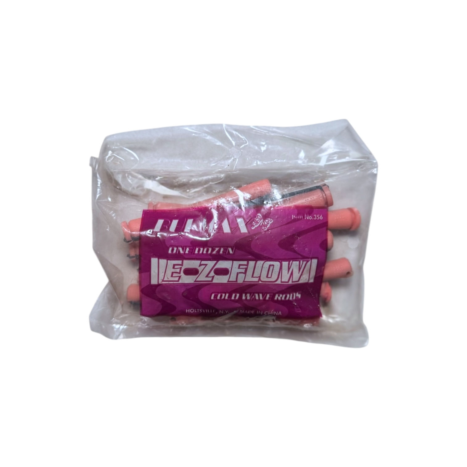 Burmax 1 Dozen E Z Flow Pink Cold Wave Rods