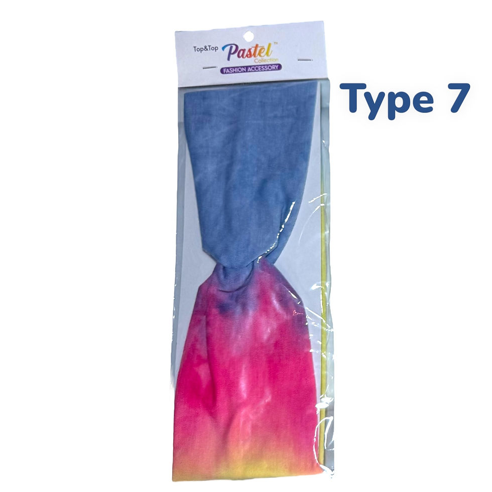 Thumbnail: Pastel Collection Tie Dye Headbands