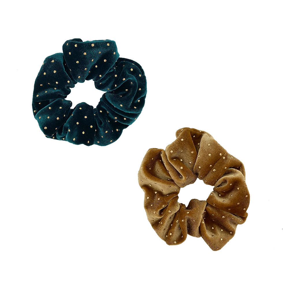 Scrunchie Velvet Rock