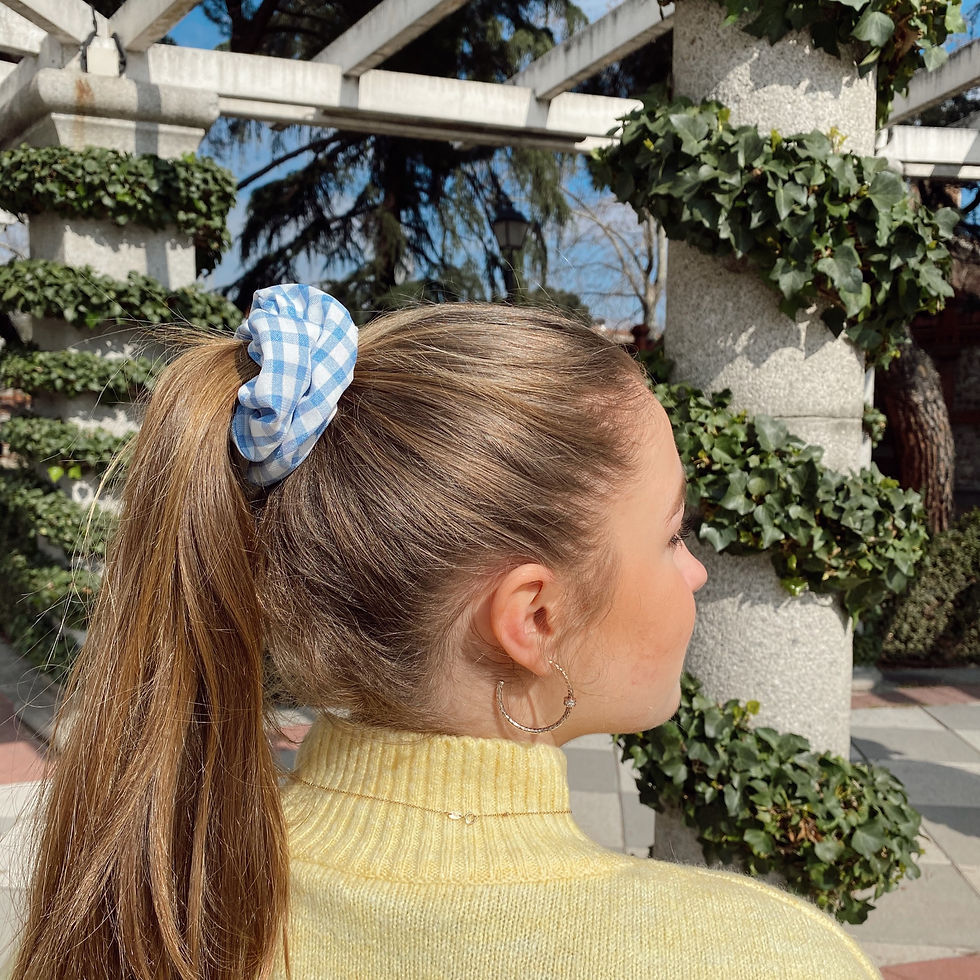 Miniatura: Scrunchie Vichy