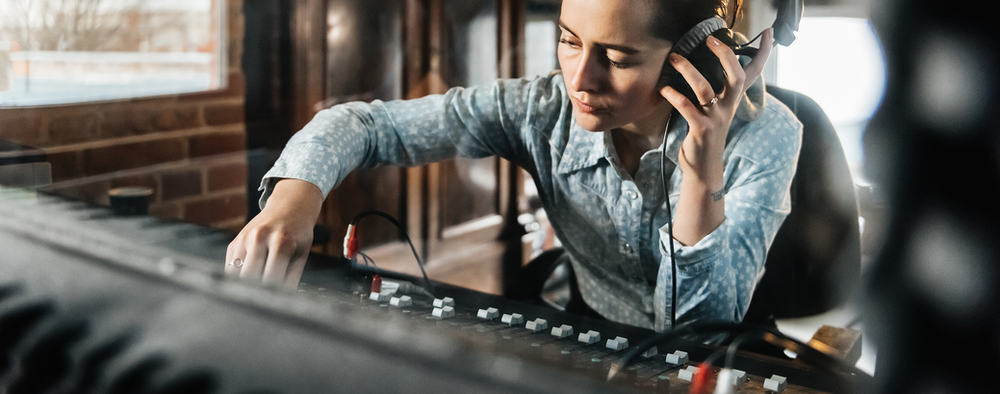 At my recording studio in Melbourne I always have a pair of headphones close by for mixing!