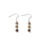 Thumbnail: Constellation Beaded earrings in Bronze