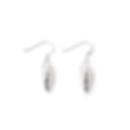 Tribal Silver Strings Beaded Earrings